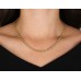 Colar choker com mini ferradurinhas